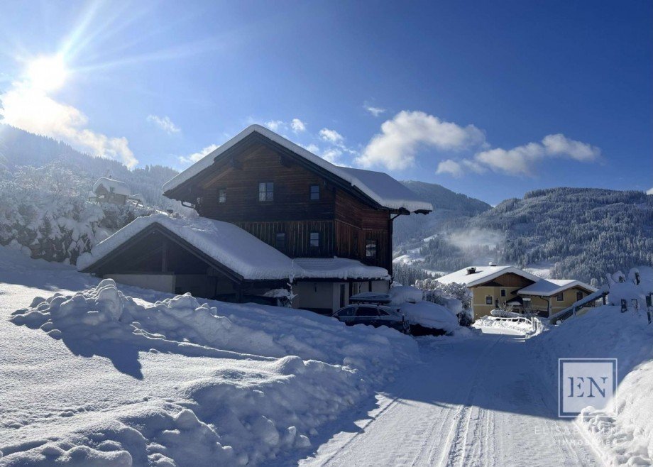 Winterimpression Haus Bauernhaus Altenmarkt im Pongau