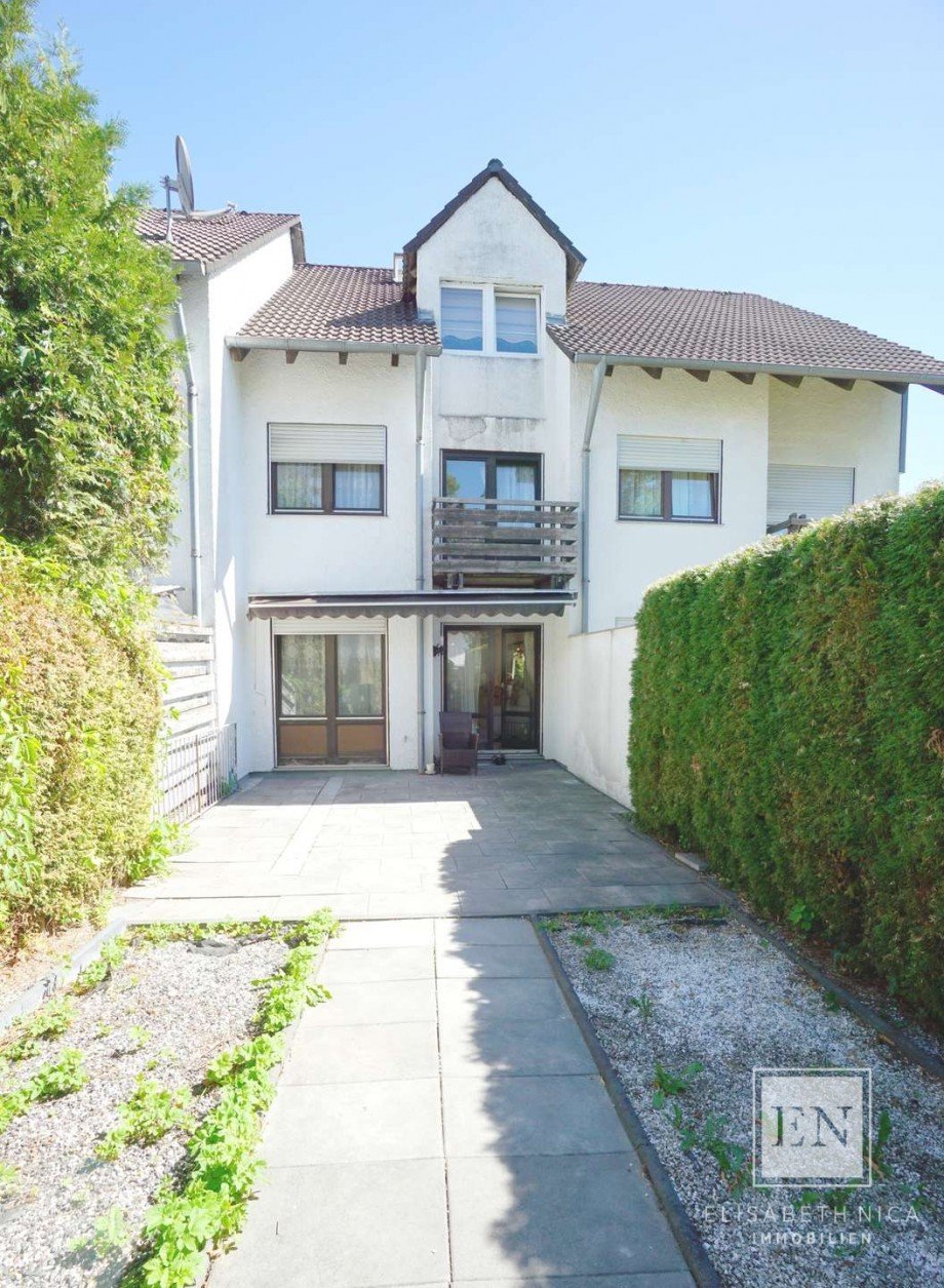 Gartenansicht Reihenmittelhaus M�nchen
