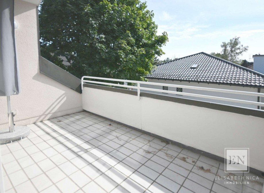Balkon Wohnzimmer Dachgeschosswohnung M�nchen