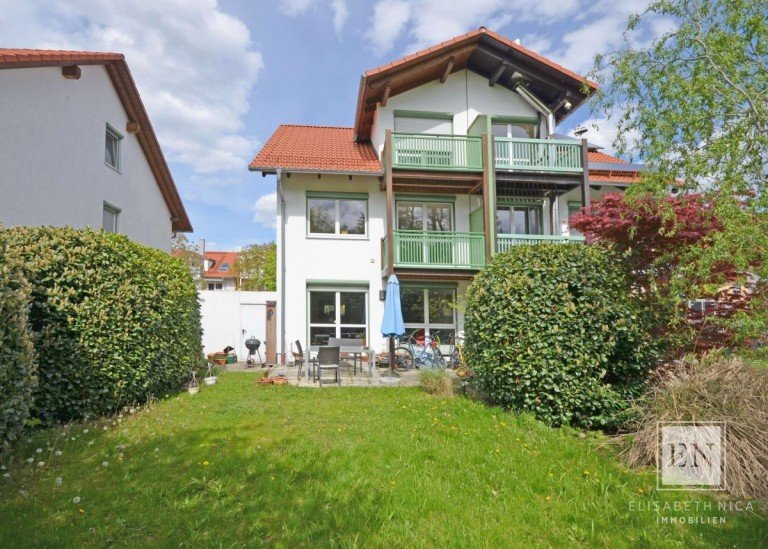 Haus M�nchen Doppelhaush�lfte Vermietete Doppelhaush�lfte mit gro�em Garten in Riem