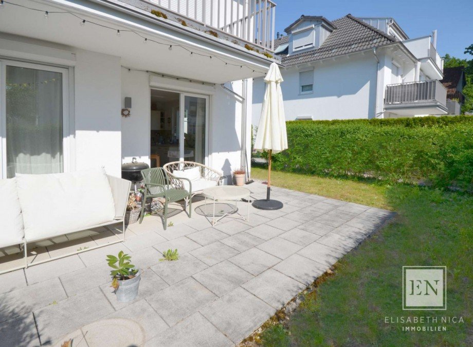 Terrasse Erdgeschosswohnung M�nchen