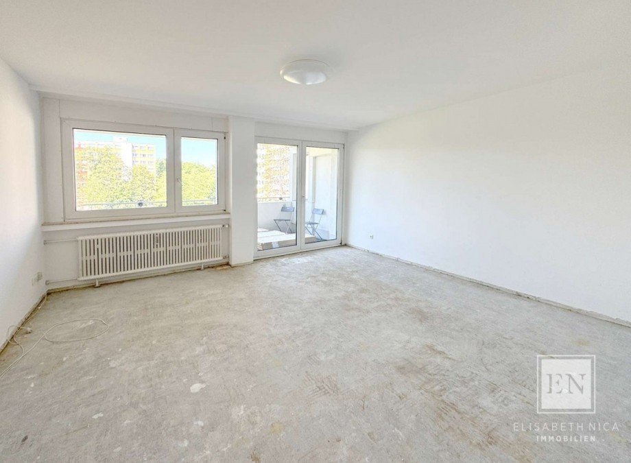 Wohnzimmer Etagenwohnung M�nchen